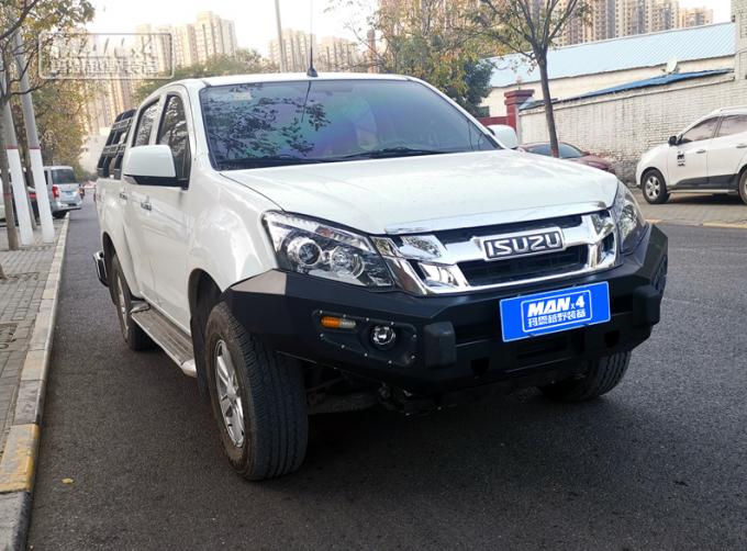 20122017 Isuzu Dmax Bullbar Powder Coated Steel 4x4 Winch Bumper