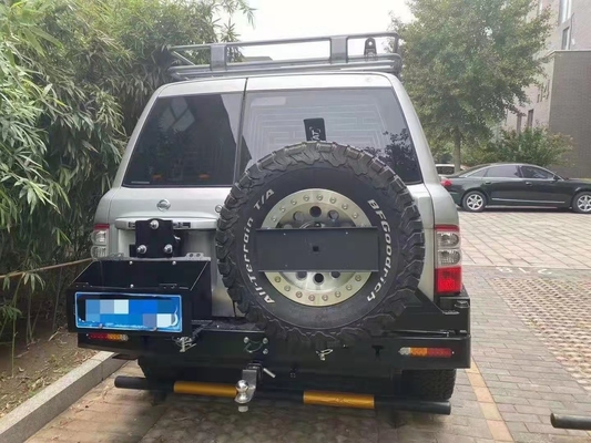 Q235 Rear NISSAN Bull Bar 4x4 Bull Bar Bumper For Nissan Patrol Y61 98-2015