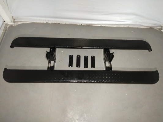 06-19 Genuine Steel Side Steps Hilux Vigo Revo Rocco With Brush