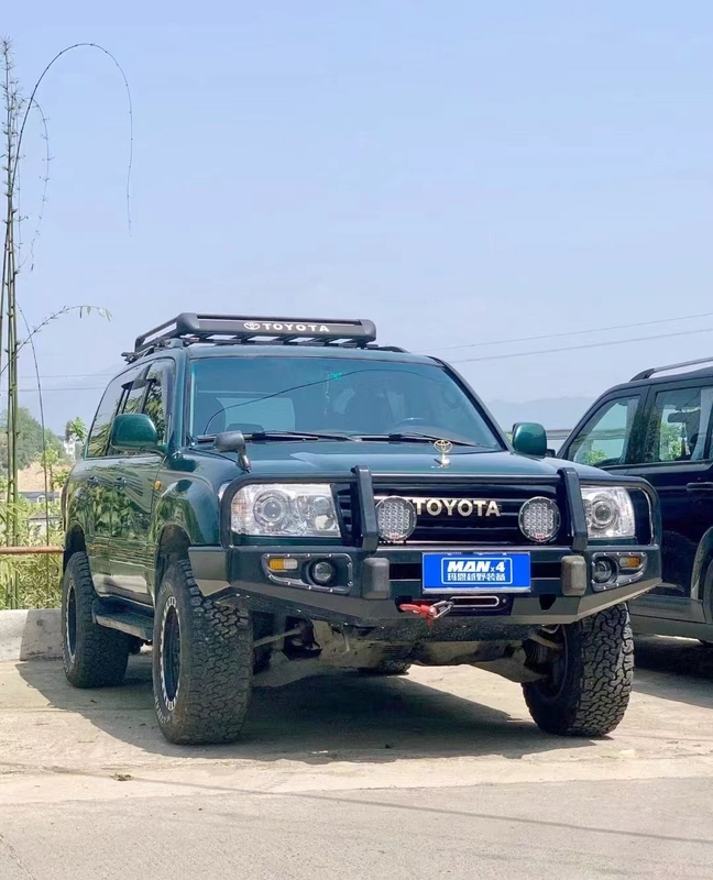 Steel Front Offroad TOYOTA Bull Bar 4x4 Bumper For Toyota LC100