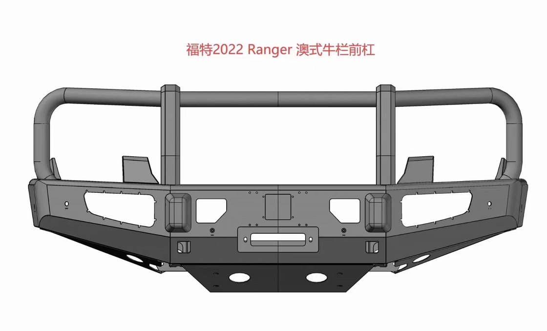 OEM Steel Front Offroad Bull Bar 4x4 Bumper For Ford Ranger T9 2022+