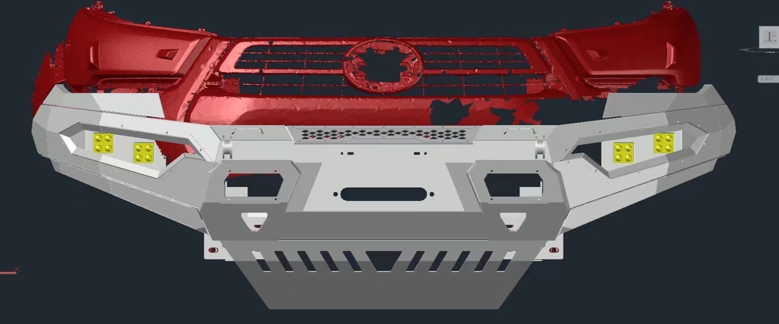 ISO9001 TOYOTA Bull Bar Front Bumper Protector For Hilix