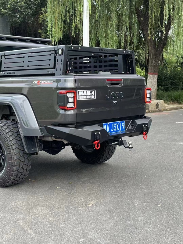 Heavy Duty Rear Bumper - Maximum Protection For Jeep Gladiator