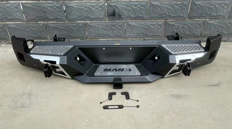 Q235 Heavy Duty Rear ISUZU DMAX Bull Bar 2021 Universal
