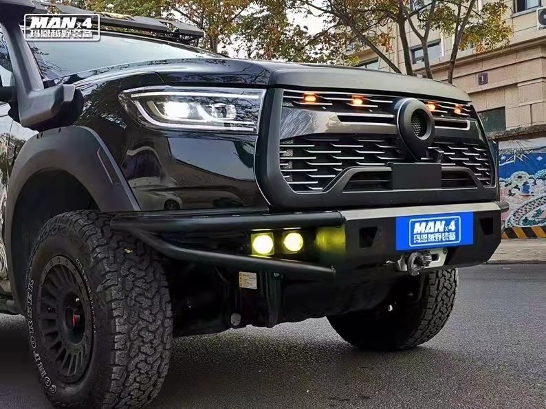 Q235 Front GREAT WALL Bull Bar Black Gwm Cannon Nudge Bar