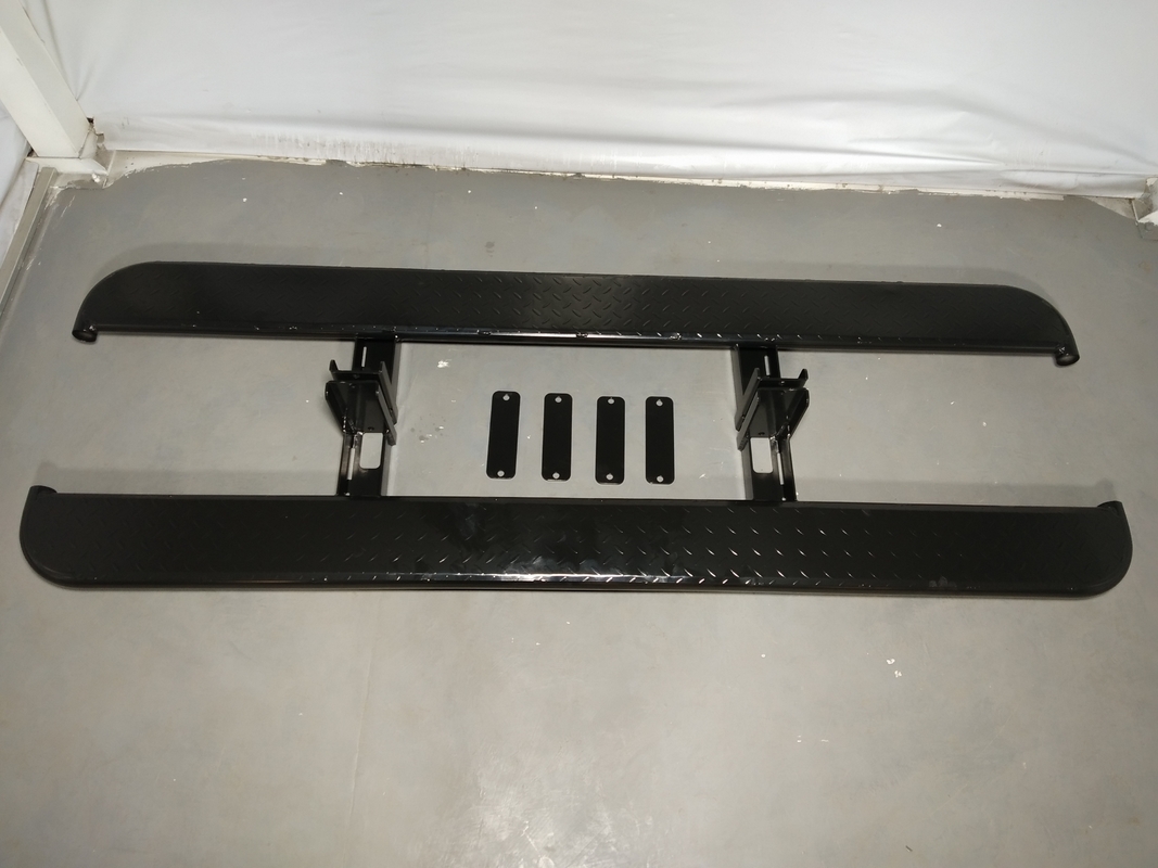 06-19 Genuine Steel Side Steps Hilux Vigo Revo Rocco With Brush