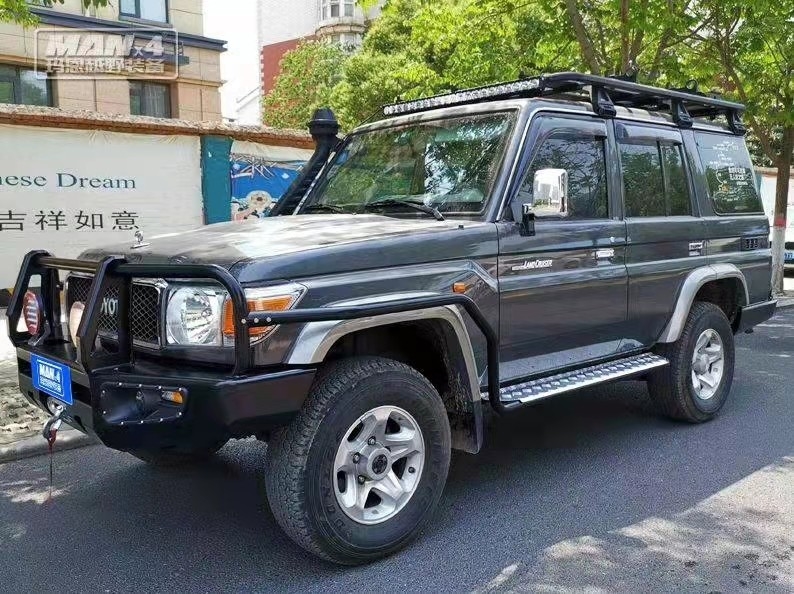 LC76 77 Off Road Running Boards For TOYOTA Land Cruiser 70 Series
