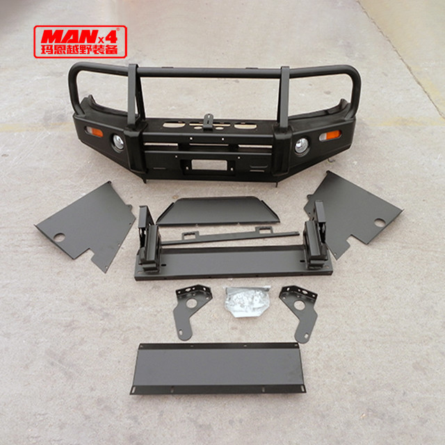 Steel Front NO Cut Original TOYOTA Bull Bar For HILUX VIGO 12-15
