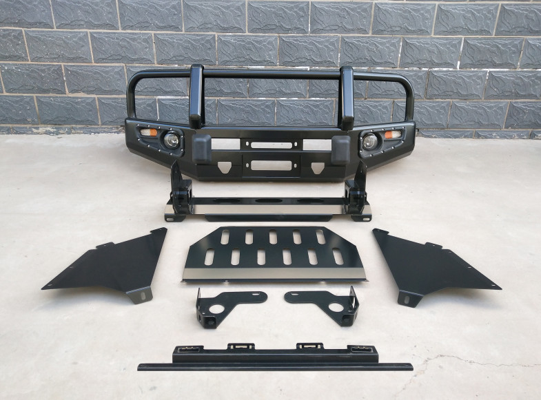 Steel Front NO Cut Original TOYOTA Bull Bar For HILUX VIGO 12-15