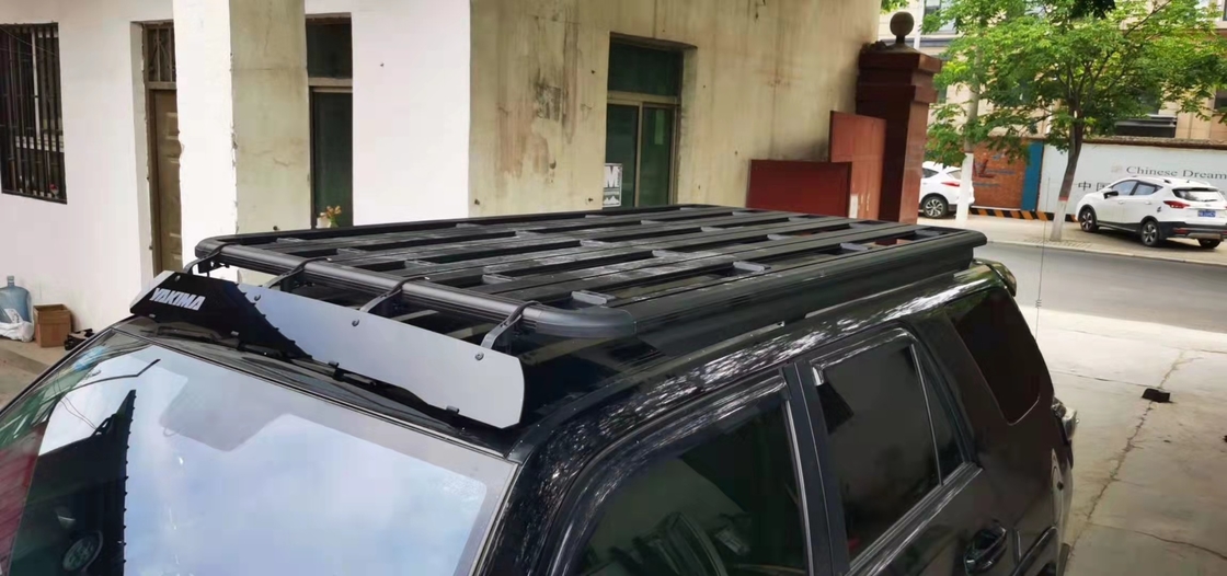 Black Toyota 4runner Roof Cargo Carrier Luggage Rack Powder Coating