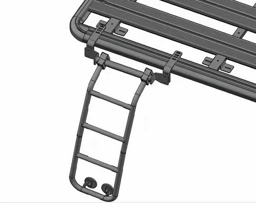 Black Toyota 4runner Roof Cargo Carrier Luggage Rack Powder Coating