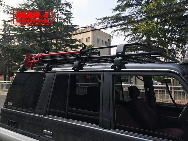 Aluminum Steel 76 Series Landcruiser Roof Rack LC76 Toyota Luggage Rack