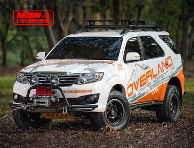 steel Front Nudge bar offroad bull bar 4x4 bumper For toyota fortuner 2016+