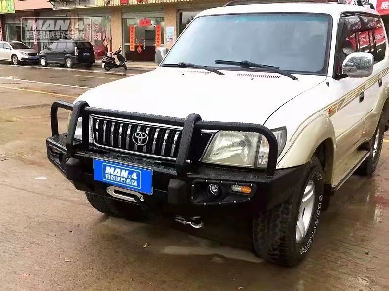 steel4x4 bumper Front offroad bull bar for Land cruiser 90