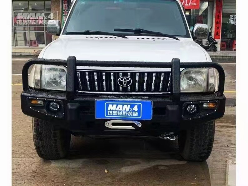steel4x4 bumper Front offroad bull bar for Land cruiser 90