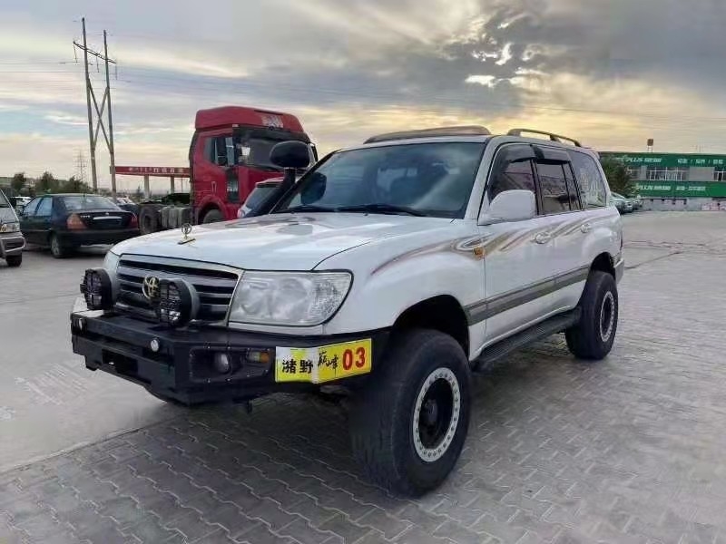 Black Steel 4x4 Bumper Front TOYOTA Bull Bar For LC100 Compatible Winch