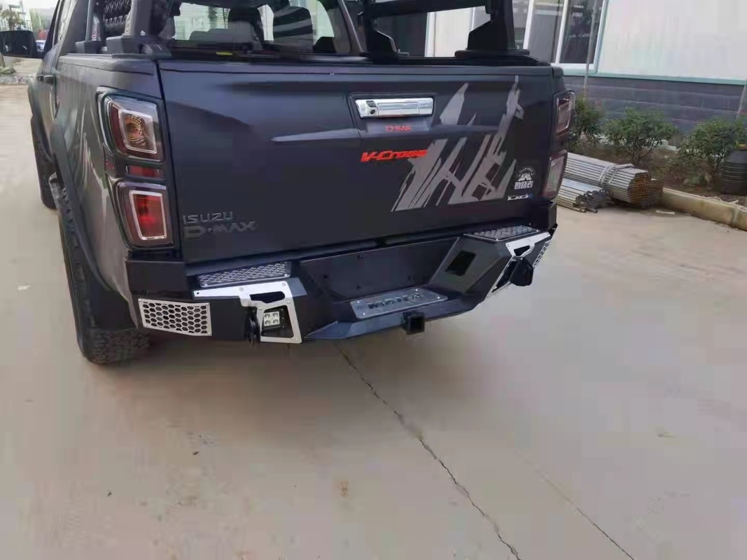 ISO9001 Genuine Isuzu DMAX Bull Bar Rear Bumper Easy Installation
