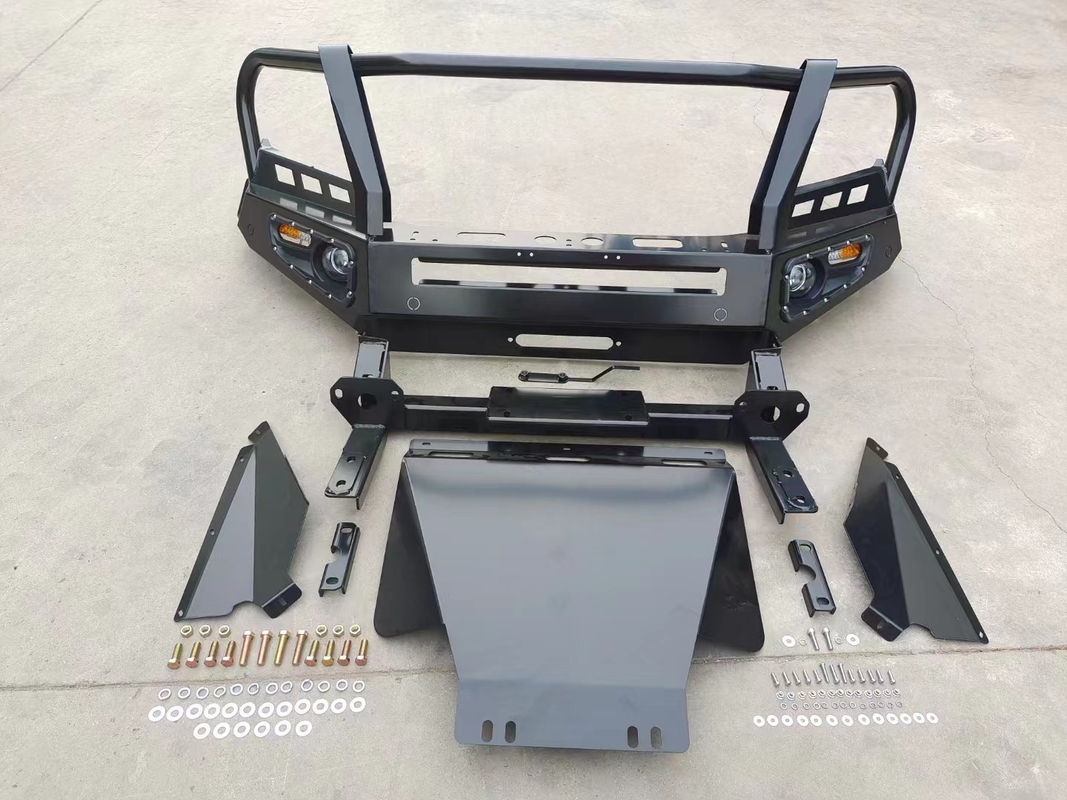 OEM Black Nissan Navara NP300 Bull Bar Heavy Duty Steel 2021+